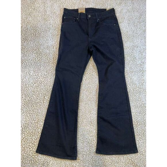 Levi's Denim - Levi’s 726 Flare Jeans Women’s 30x30 Black High Rise Stretch Slim Fit